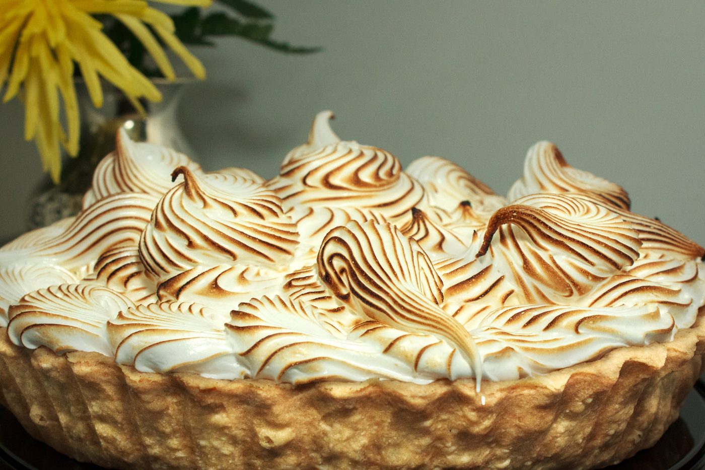 Pie de limón de la casa